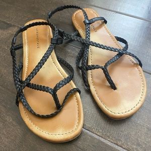 Black Aeropostale Sandals